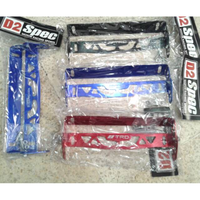 Tatakan plat no D2 spec