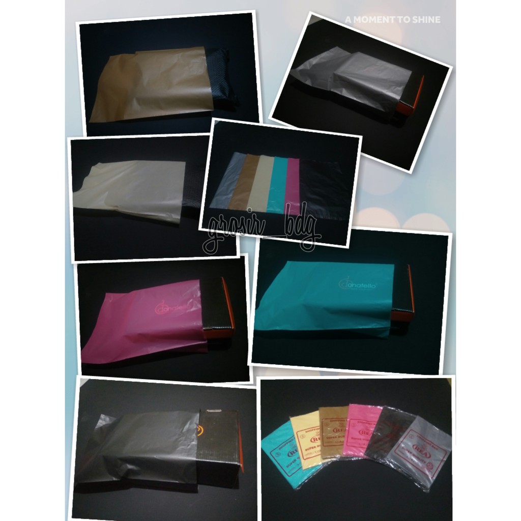 Kantong plastik packing online shop ukuran 20x30  25x35 30x40 35x50 tebal .plastik Packing Online