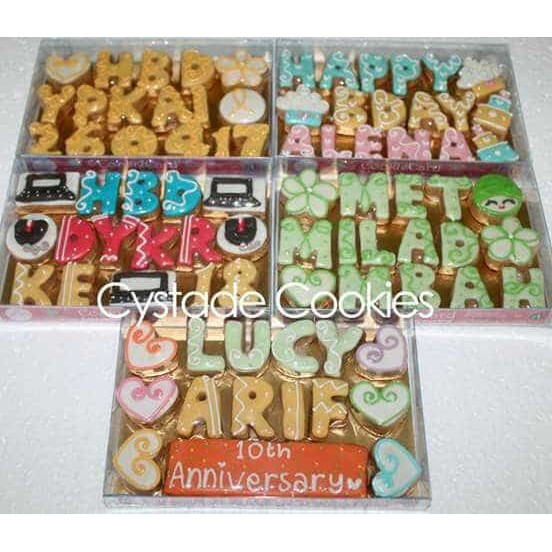 

COOKIES BY CYSTADE - COOKIE CARD / KARTU UCAPAN BISA DIMAKAN