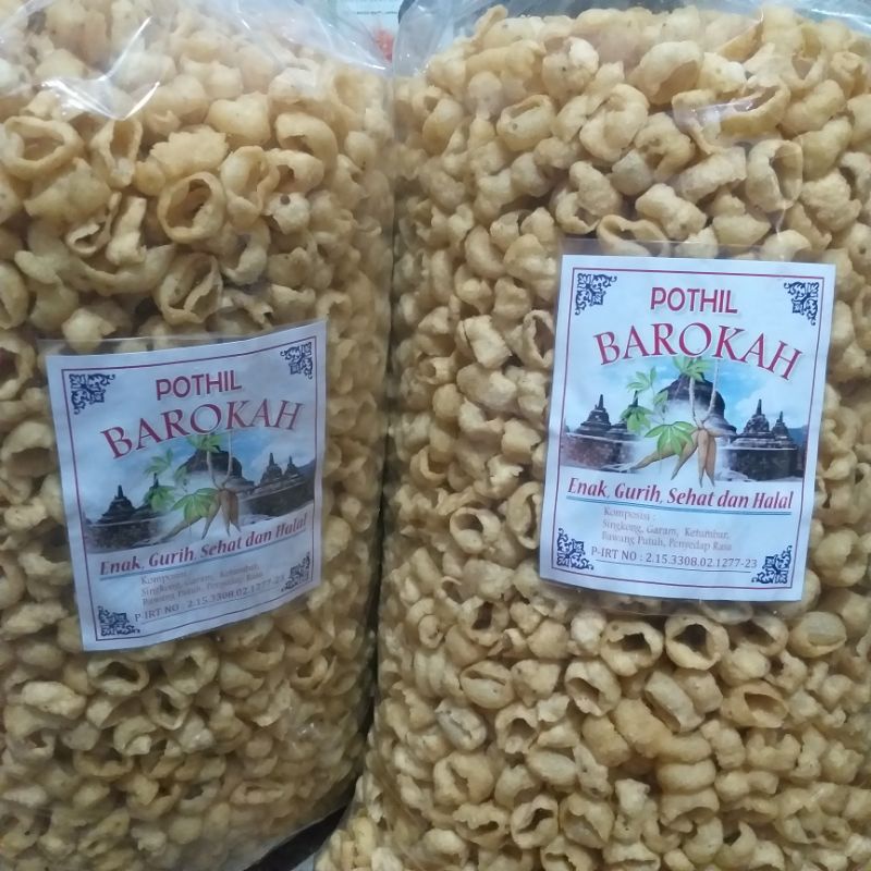 

POTIL BAROKAH ENAK, GURIH, SEHAT, DAN HALAL Netto 250gr