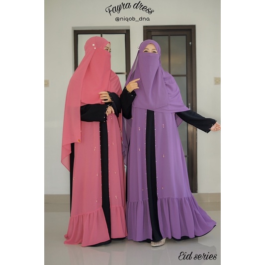 Abaya Bassic Hitam Jetblack Abaya Hitam Abaya Gamis Hitam Gamis Jetblack Abaya terbaru FAYRA DRESS