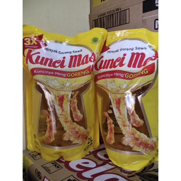 

Minyak goreng kunci mas 2L | minyak goreng sawit bening murah