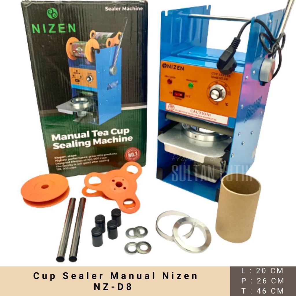 CUP SEALER MANUAL NIZEN NZ-D8