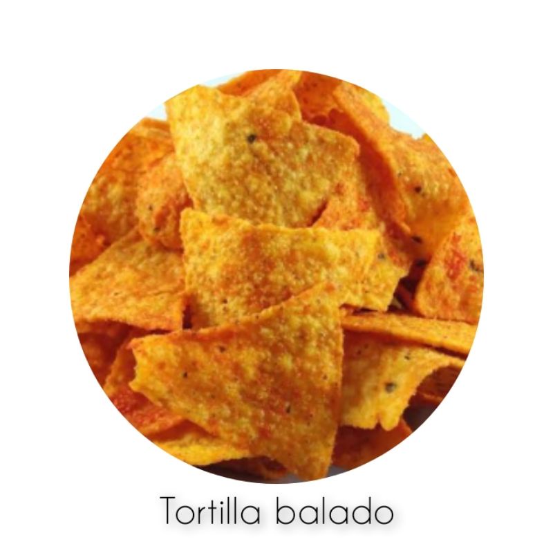 

TORTILA BALADO 500 gram / TORTILLA / snack cemilan kiloan enak murah