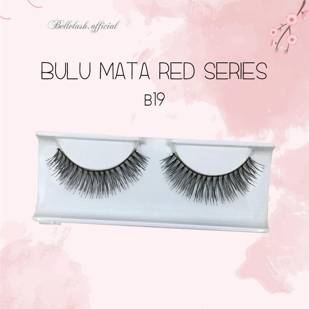 B19 Bulu Mata Palsu Handmade Natural False Eyelash Eye Lashes