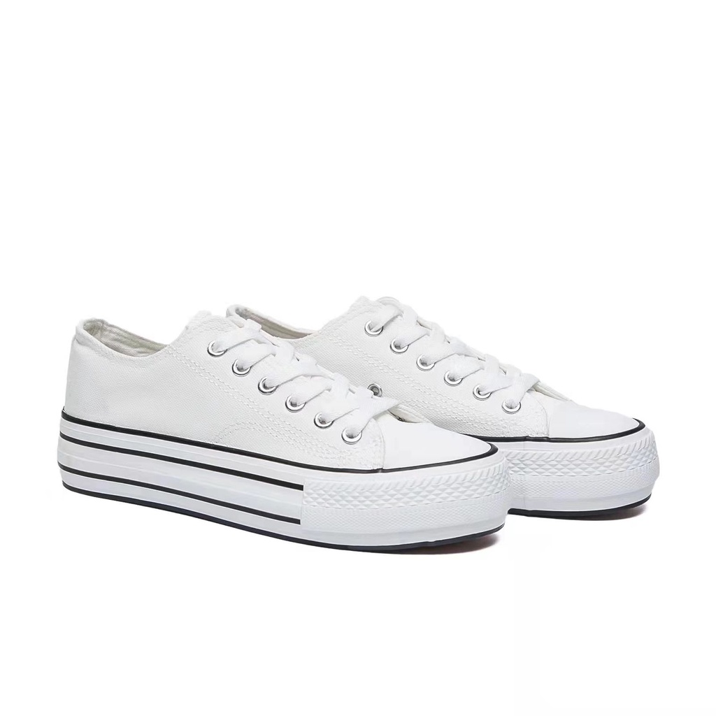 [GROSIR][COD] SEVEN_DAY SEPATU KANVAS WANITA KOREA IMPORT CASUAL SPORT SHOES QX-602