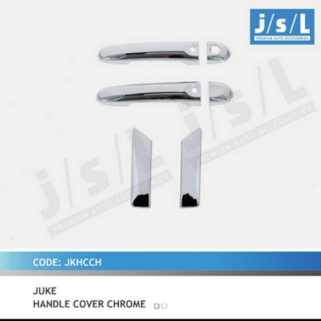 Cover handle depan+belakang Nissan Juke chrome jsl