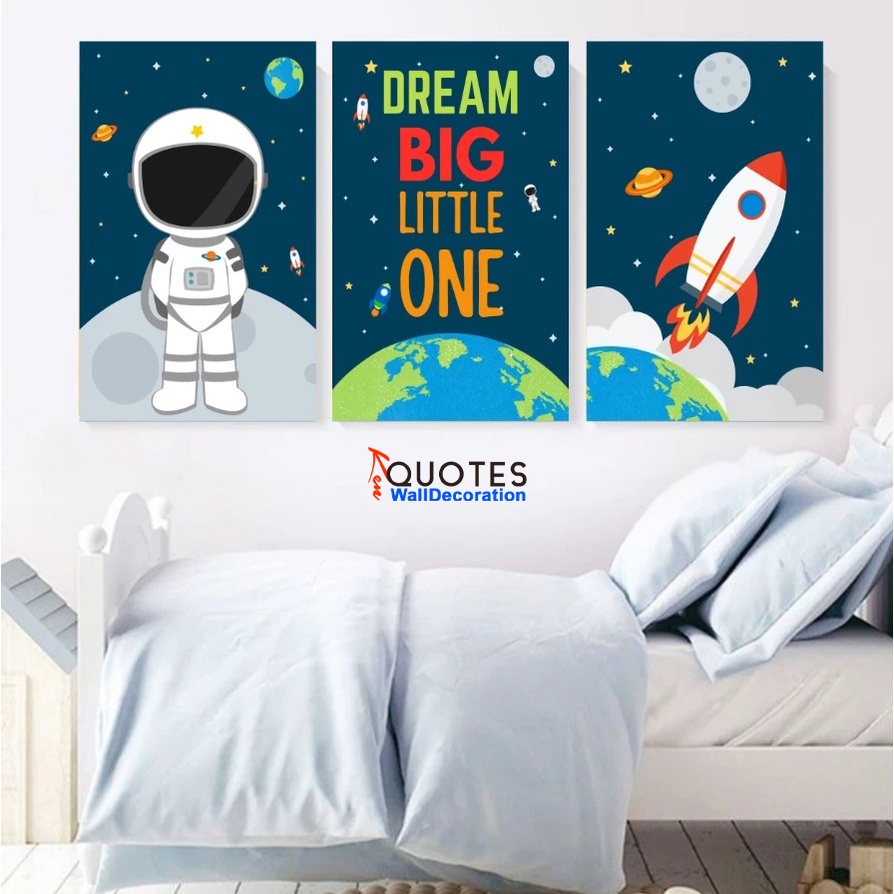 KenQuotes -  Hiasan Dinding Paket Quotes Motivasi Pajangan Rumah kamar anak Wall Decor Poster Kayu 2