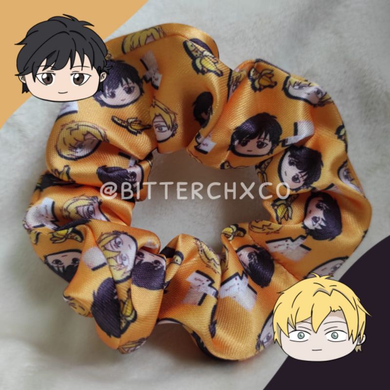 Banana fish Scrunchie / Anime Scrunchie