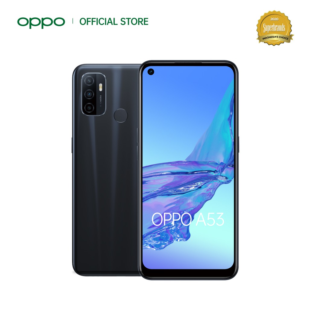 OPPO A53 4GB/64GB [18W FC, 90Hz Display, SD 460] | Shopee