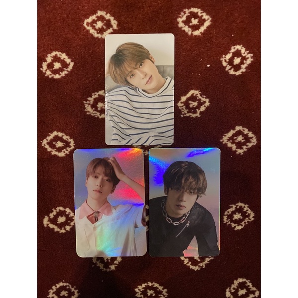 pc photocard jaehyun summer vacation sumvac jaehyun hologram standee regular irregular jaehyun sg21 
