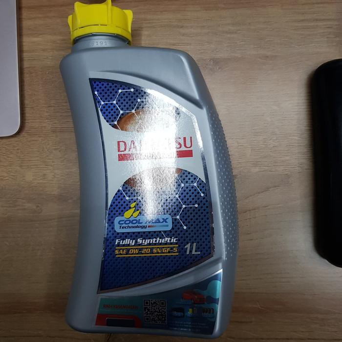 Unik Oli Daihatsu 0W-20 08805-K9010-001 suku cadang Limited