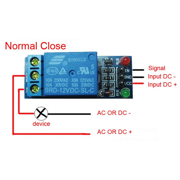 1 Channel Relay 5V Isolated Module Arduino