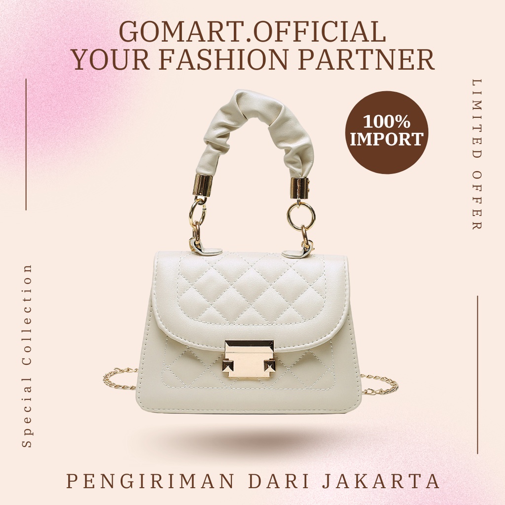 Tas Fashion Wanita Model Terbaru Import Premium Tas Wanita Handbag Import High Quality SL43