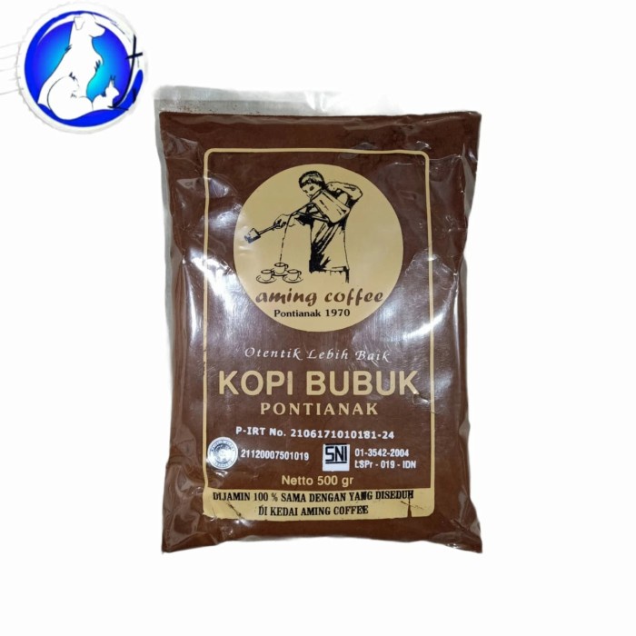 

201ggffg Kopi Bubuk Aming 500Gr Kopi Bubuk Robusta Pontianak Ds20X11