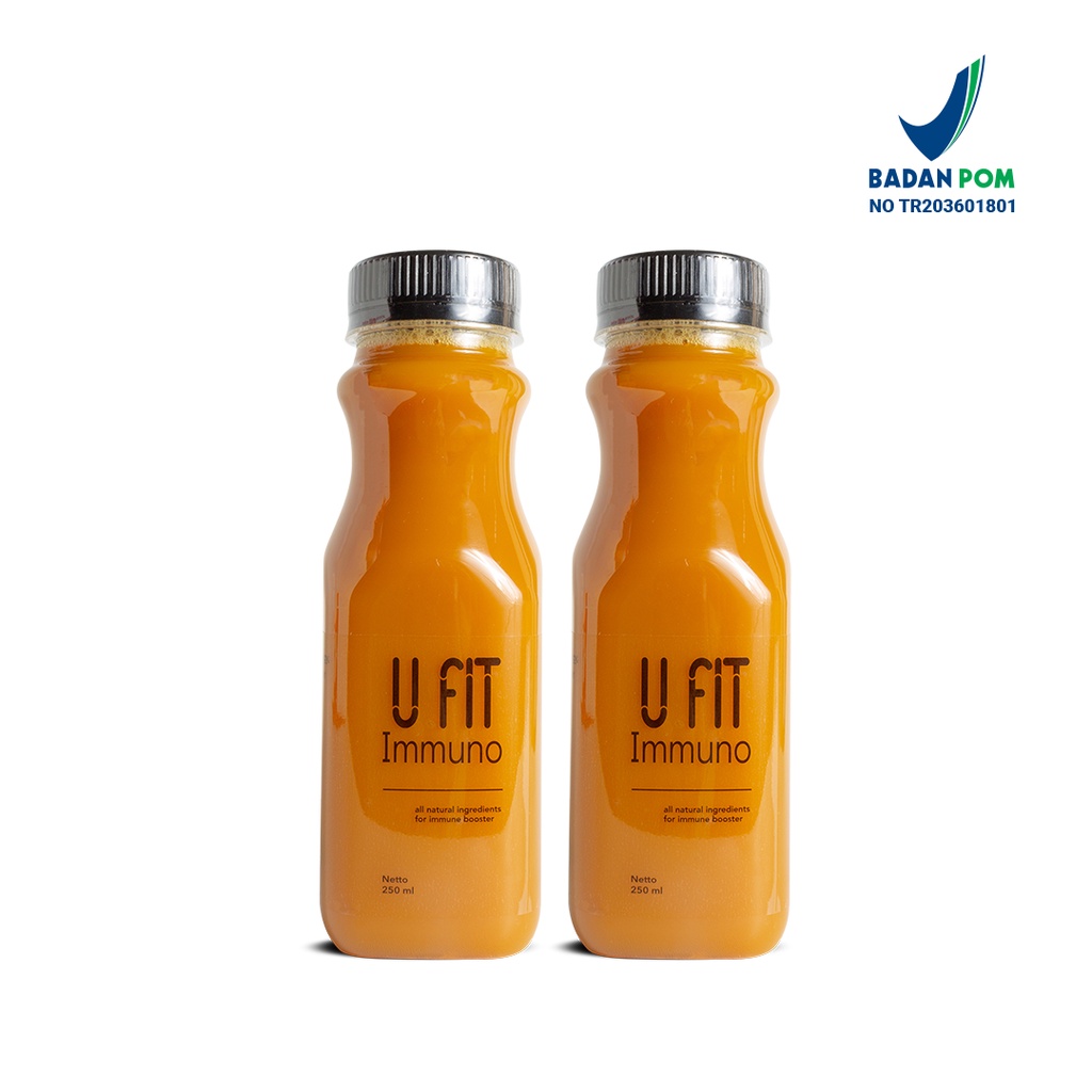 

U FIT Immuno 250ml ( 2 Botol ) Diet Herbal / Sari Lemon Asli Untuk Diet / Sari Lemon / Sari Lemon Diet / Lemon / penurun berat badan bpom aman untuk menyusui / diet langsing sari lemon diet || lemon diet dan detox