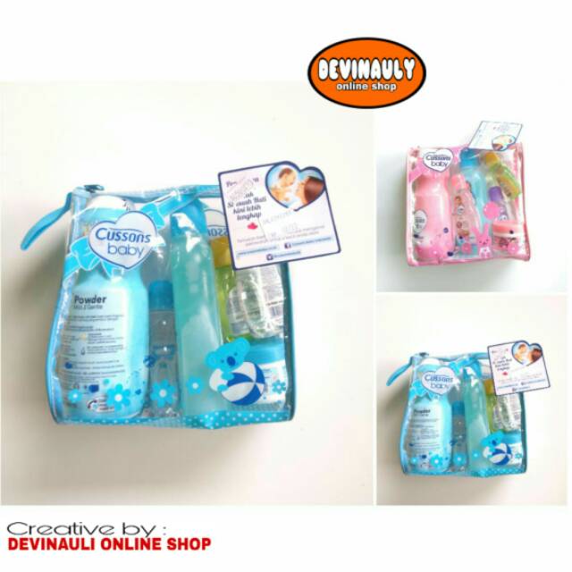 Large bag Cussons baby Complete Care set