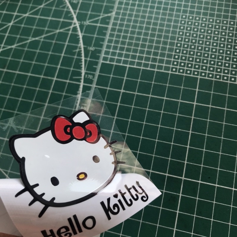 

hello kitty cutting sticker