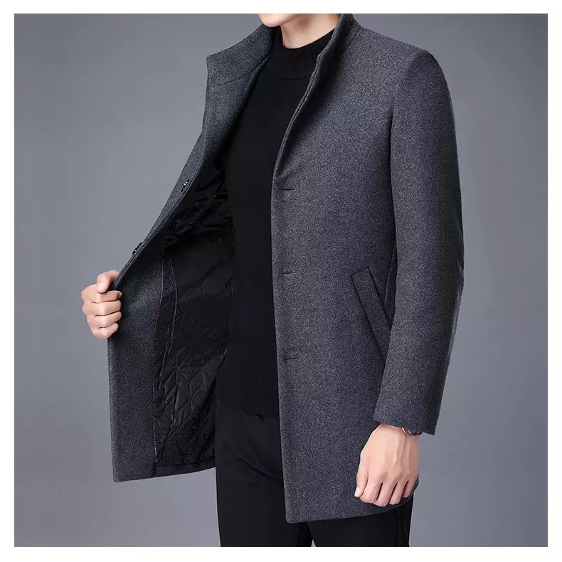 Jas Pria tebal untuk Winter Blazer Pria Coat Winter Pria