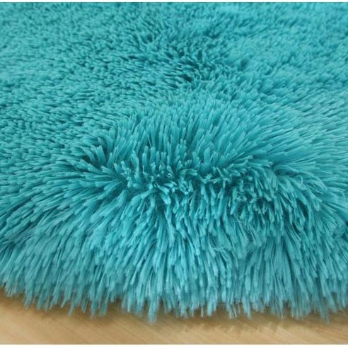 Karpet Lantai Bulu Model Bulat