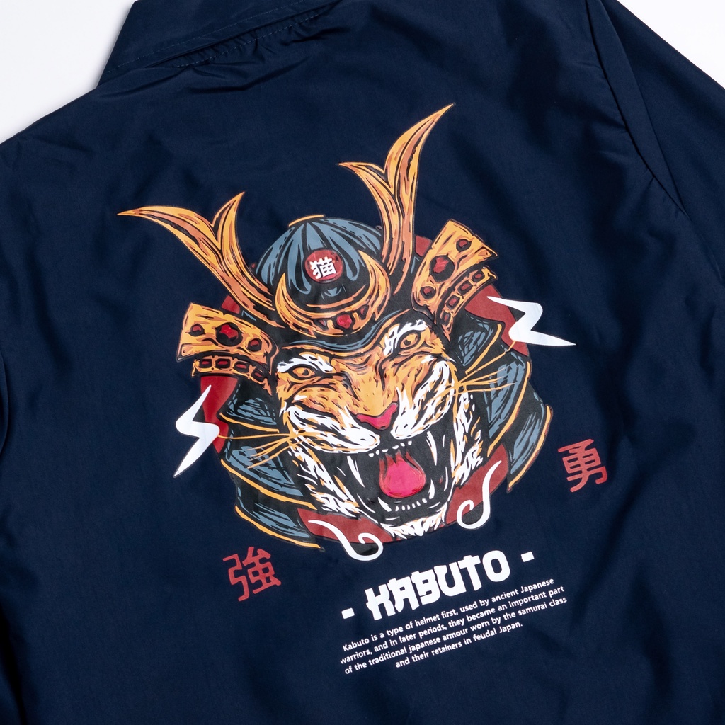 Promo jaket coach pria big size L XL XXL waterproof anime jepang Kabuto series kualitas import jaket cowok anti air original distro jaket casual