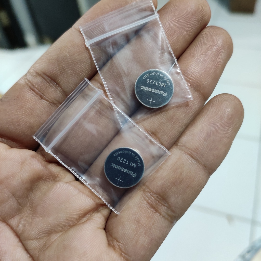 Battery Batrei CMOS ML1220 ML 1220 Rechargeable 3V Asli