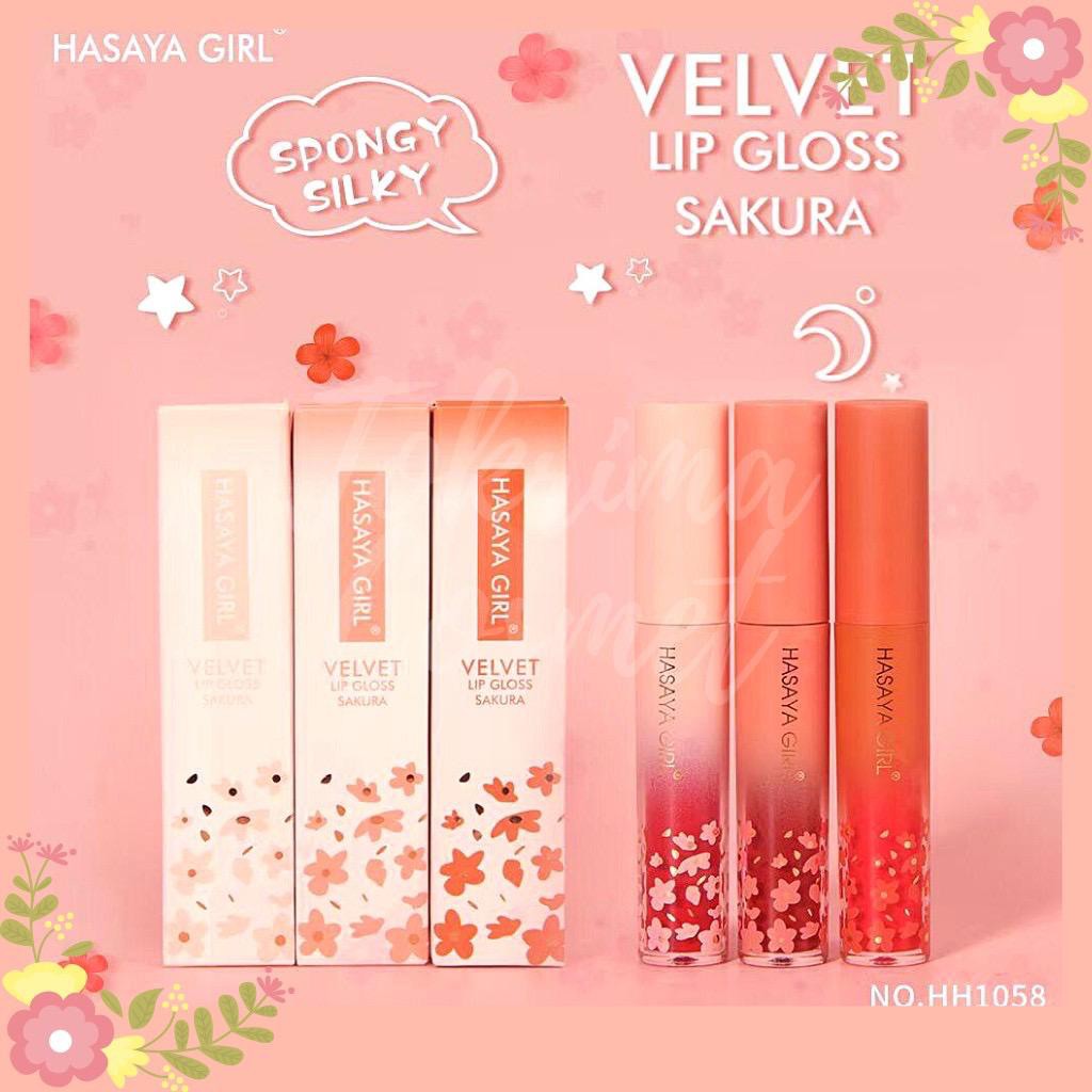 (CYBER) COD TERMURAH Lipgloss Hasaya Girl Sakura Edition with Box [HH 1058]