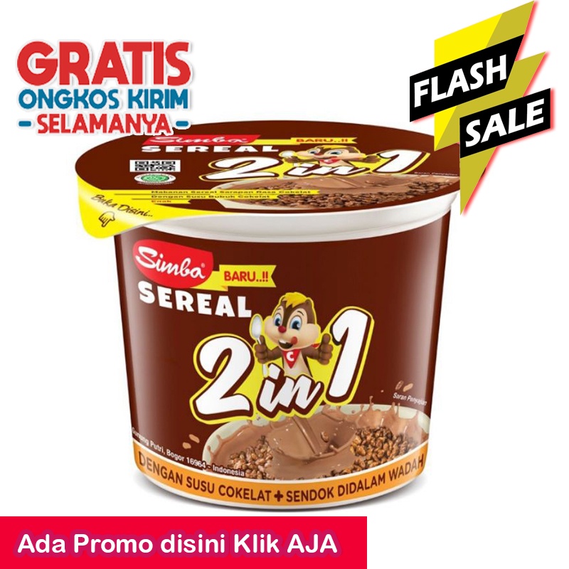 

Simba Sereal 2in1 Rasa Coklat 22 gr