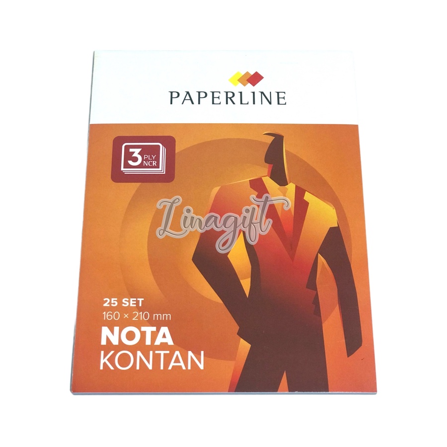 ( 1 Buku - 25 Lembar ) BUKU NOTA KONTAN PAPERLINE KECIL DAN BESAR 1 PLY / 2 PLY / 3 PLY / BUKU PENJUALAN / PEMBELIAN / NOTA RANGKAP