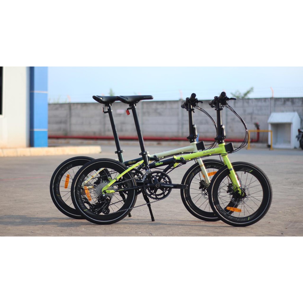 Sepeda Lipat Folding Element 20 Nicks 2 x 9 Speed Like Dahon BroadWalk