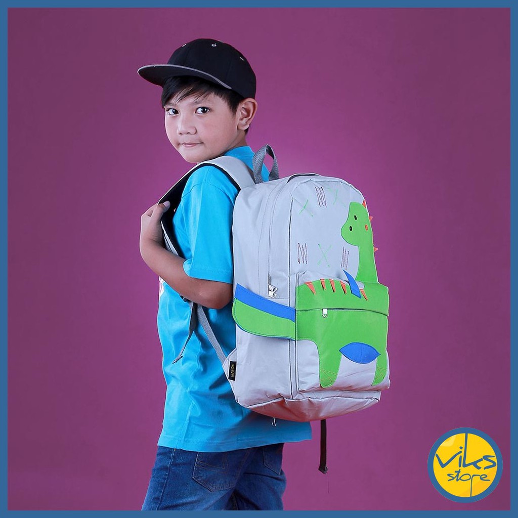 Tas Sekolah Anak Tk Sd Tas Ransel Bahu Tas Karakter Binatang Hewan Lucu Backpack Premium Infikids