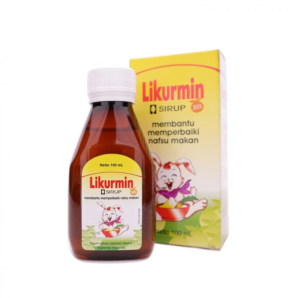 Anak-Vitamin- Likurmin Sirup 100 Ml Membantu Memperbaiki Nafsu Makan -Vitamin-Anak 750 Vitamin-
