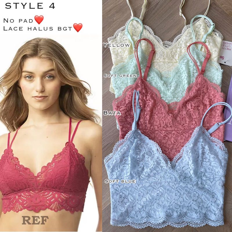 bra crochet kode 3 dan4 / no pad ya