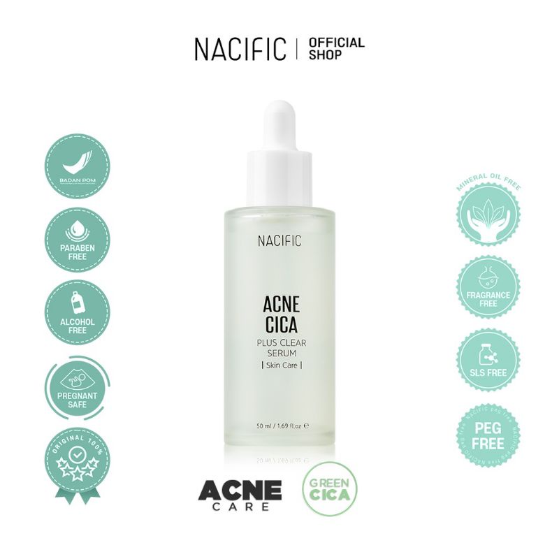 NACIFIC Acne Cica Plus Clear Serum - 50ml