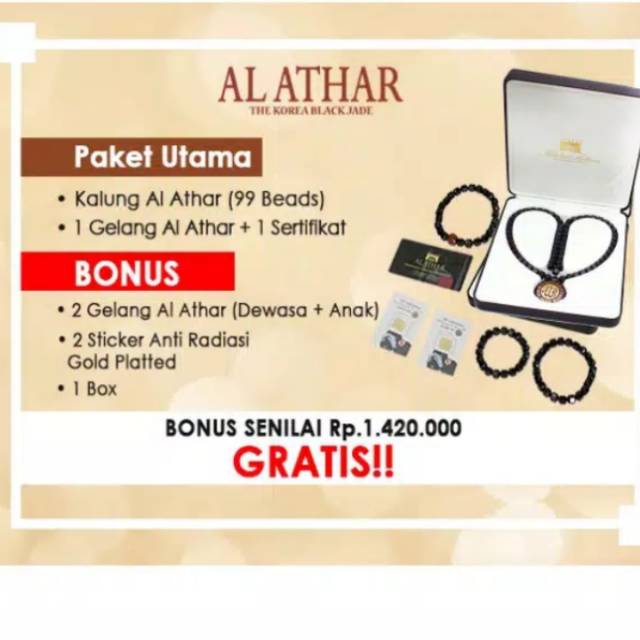 Kalung kesehatan Al-athar