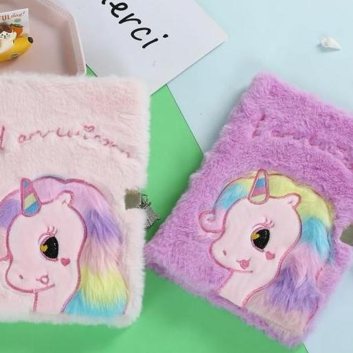 

Termurah Buku Bulu Notebook Unicorn Lucu Buku Diary Anak Perempuan Non