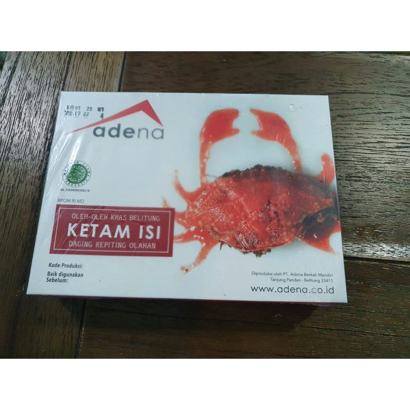 

Ketam isi ekonomis pax isi 7 berat 250 gram
