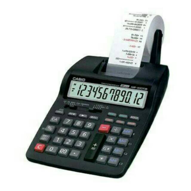 

CASIO HR-100 TM.PRINTING CALCULATOR,Garansi 1thn