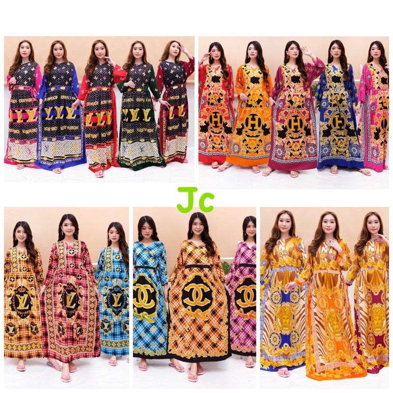 JC- DASTER BATIK RAYON JUMBO / DASTER WANITA  / DASTER WANITA KEKINIAN