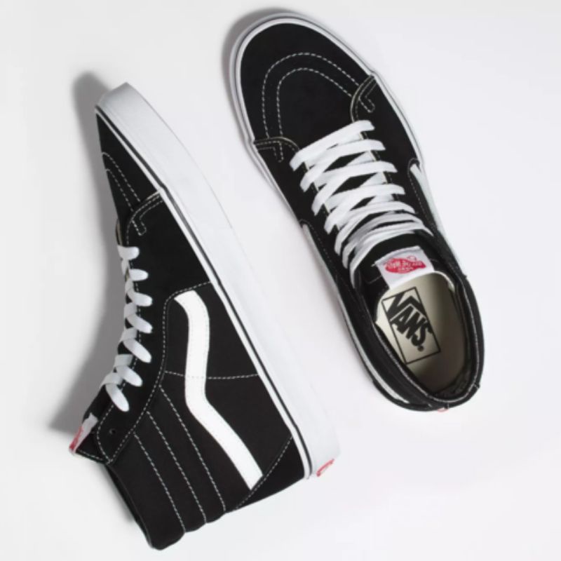 Vans Sk8 Hi Black White Classic Original