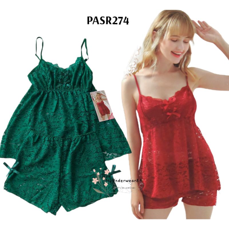 Pasr274 setelan lingerie lace sorella free size