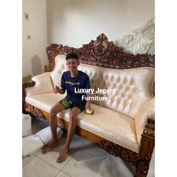 kursi tamu mewah jepara