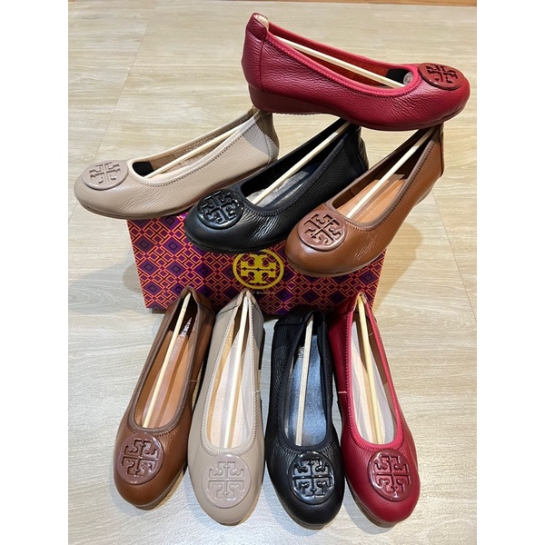 sepatu wanita tory burch flat