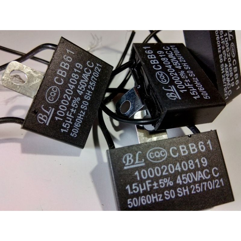 Kapasitor kipas 1,5uf 450v