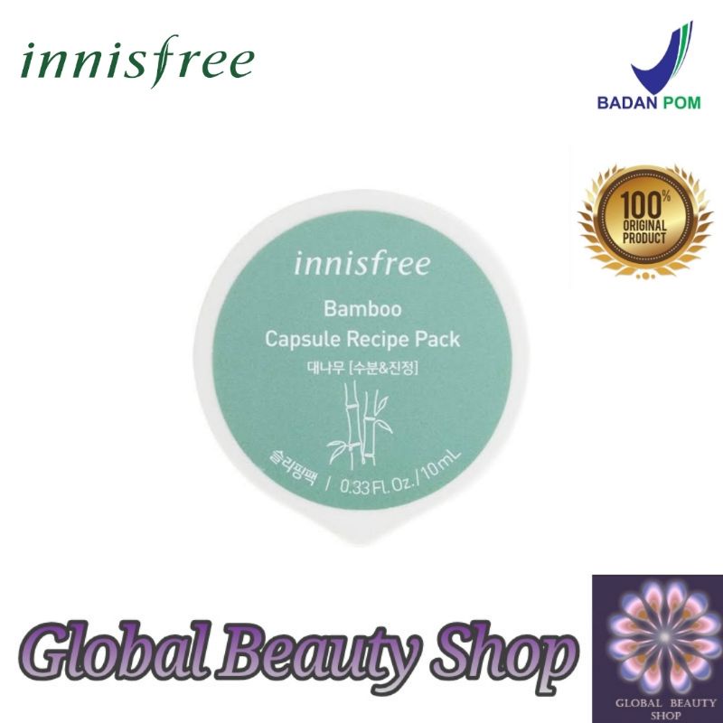 Innisfree Capsule Pack Bamboo (refresh and moisture) 10ML
