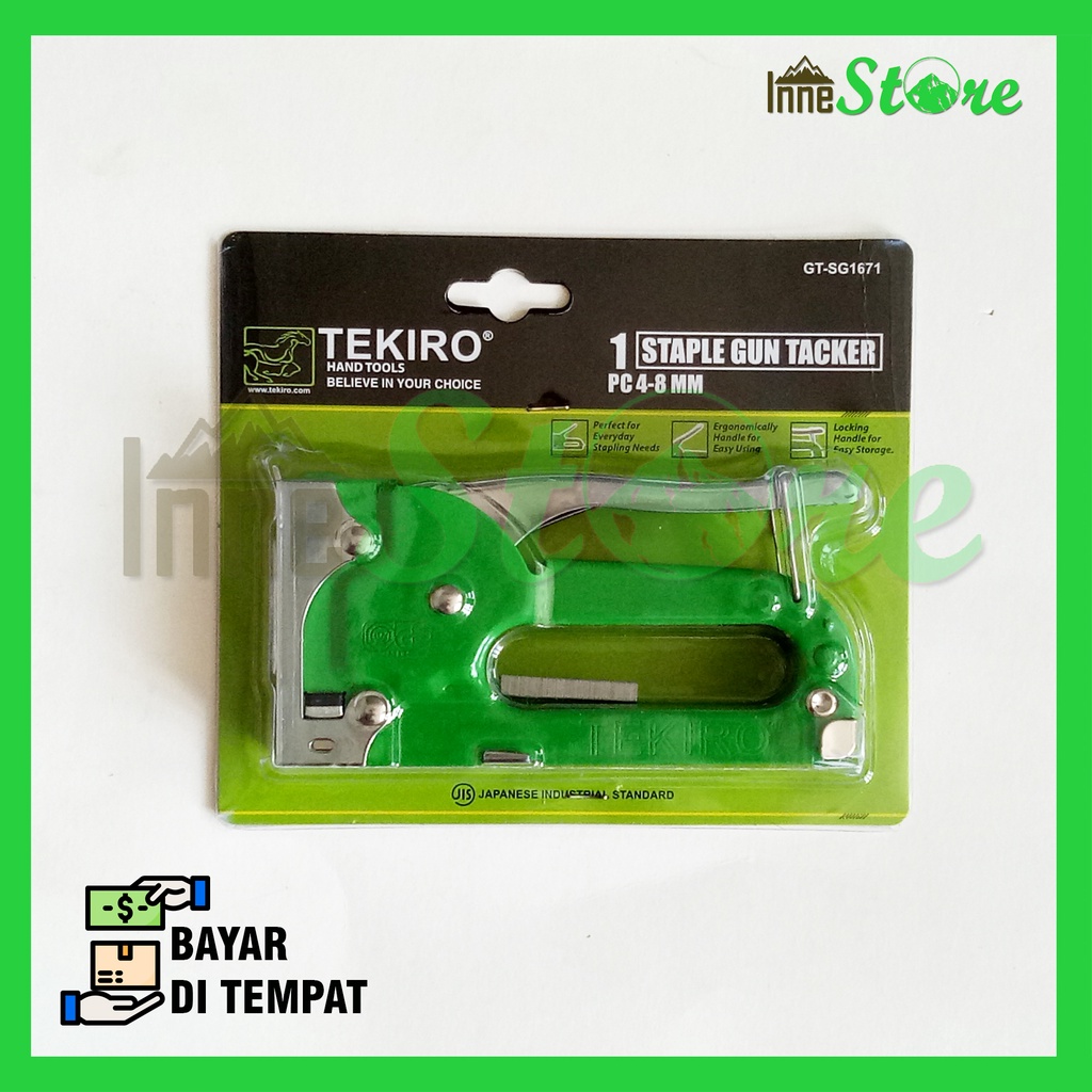 Staples Gun Tekiro - Staples Jok Motor - Staples Tembak Tekiro 4-8 mm