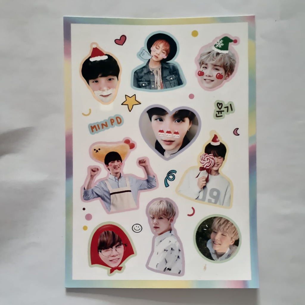 

stiker KPop stiker bts stiker min yoongi stiker suga