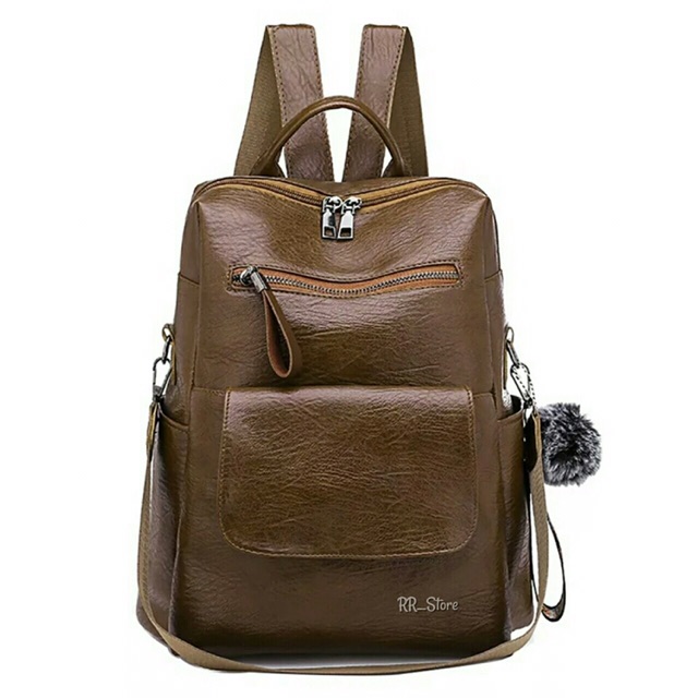 Backpack wanita Tas Rayolla Ransel multifungsi Backpack Fashion Rayolla tas kulit ransel wanita