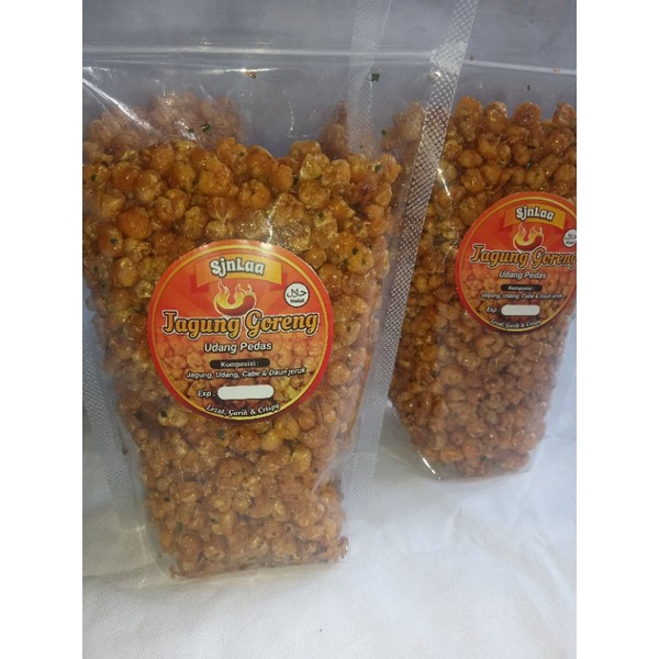 

100g Jagung Goreng Udang Pedas