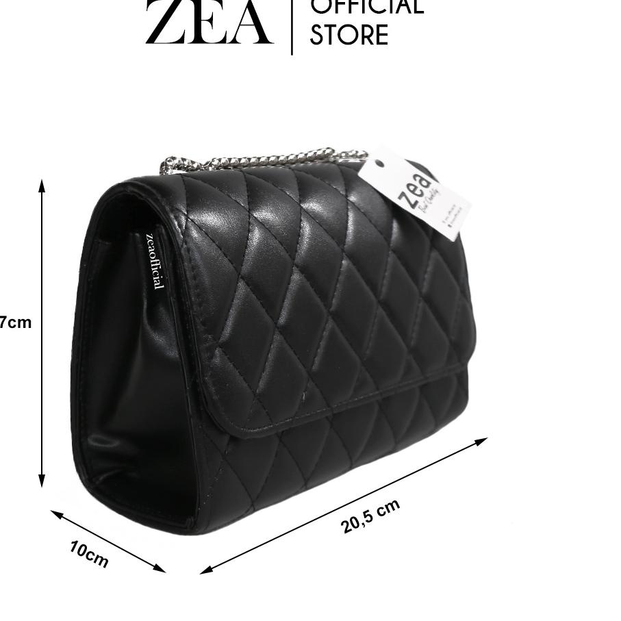 Paling Dicari.. [ZEA OFFICIAL] Hana Bag - Tas Wanita Selempang Sling bag Tali Quilted Korea